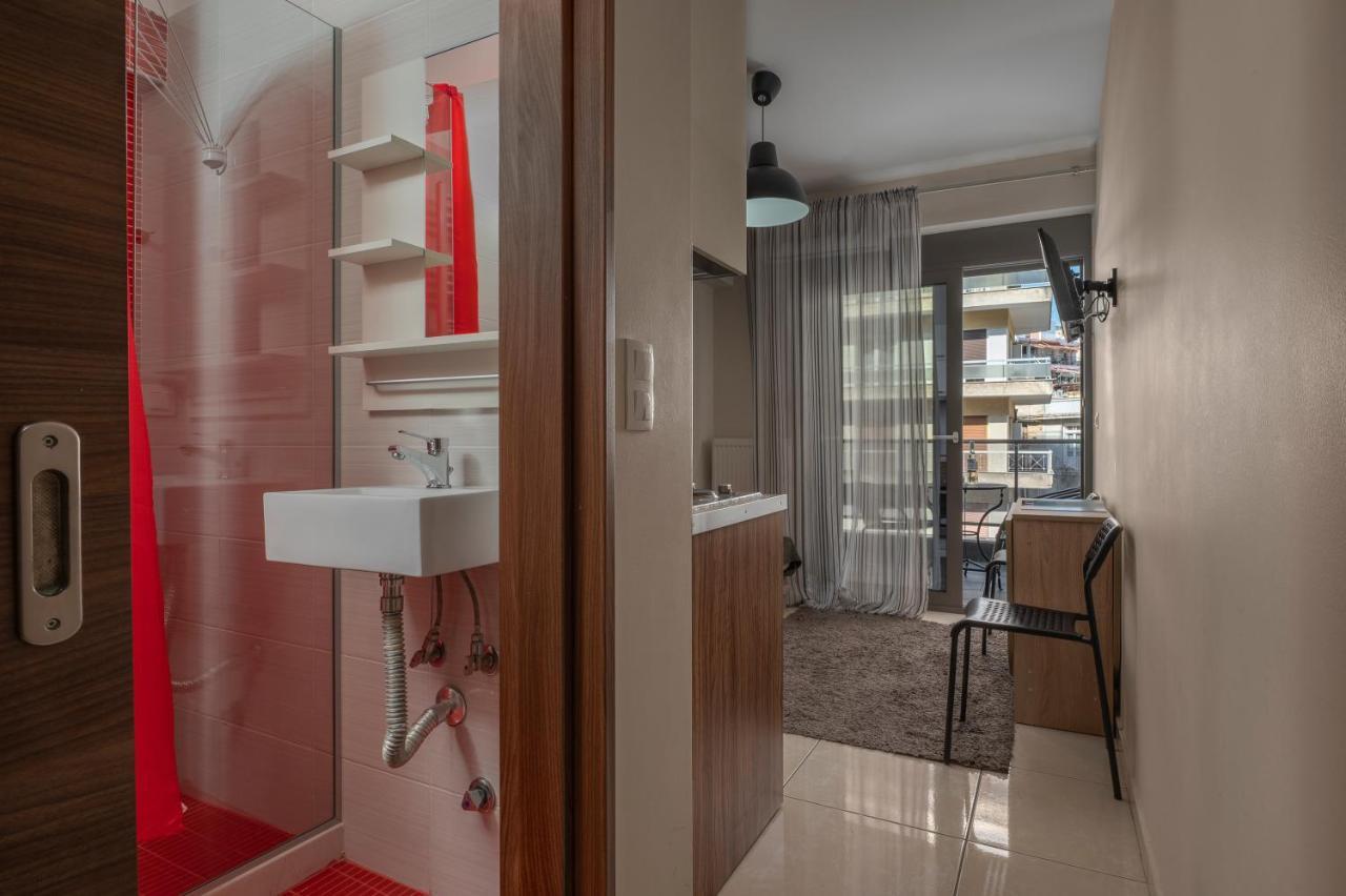 Kolomvou New Building Flat Apartman Szaloniki Kültér fotó