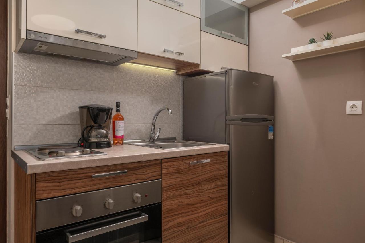 Kolomvou New Building Flat Apartman Szaloniki Kültér fotó